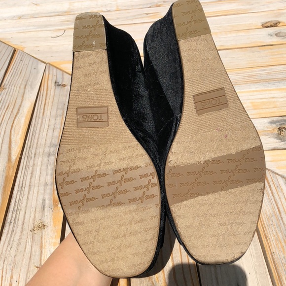 Toms Peep-Toe Wedges - Picture 4 of 4